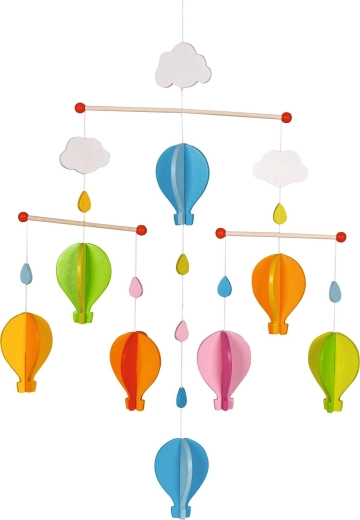 Goki hangende mobiel boven het kinderbedje ballonnen - 1 stuk