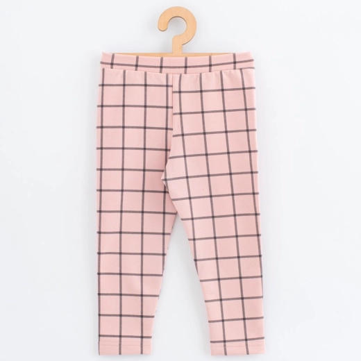 kinder legging van joggingstof New Baby Kindergarten roze