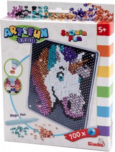 Paillettenbeeld Eenhoorn voor kinderen