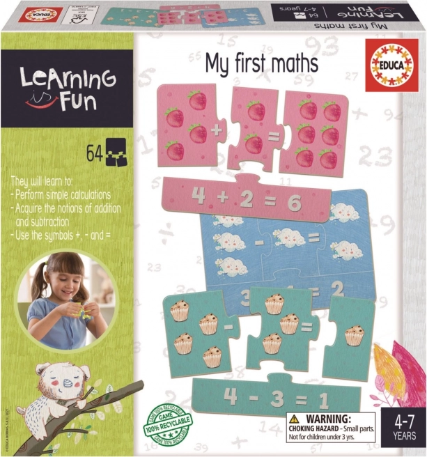 Educatieve puzzel en spel: mijn eerste wiskunde – EDUCA Learning is Fun