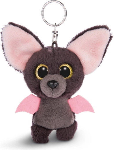 NICI Glubschis sleutelhanger vleermuis Baako 9 cm