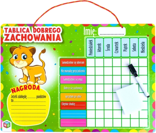 MULTIGRA beloningstabel voor goed gedrag