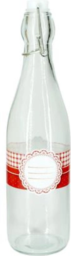 Glazen fles met beugelsluiting TORO 260 ml