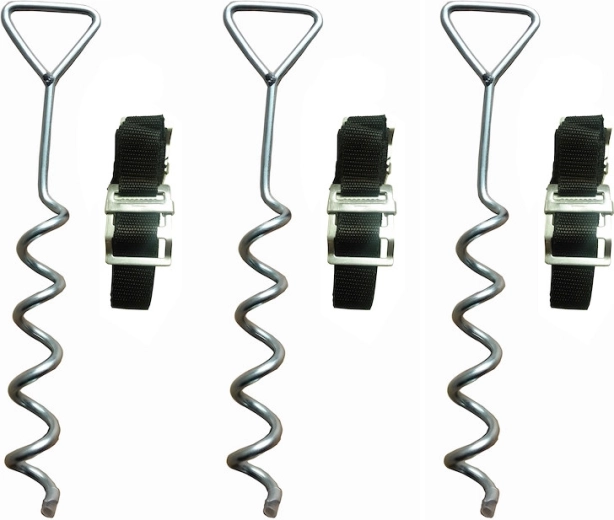 Marimex verankeringsset voor trampolines (3 stuks)