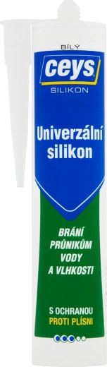 Universele siliconenkit wit 280 ml CEYS