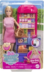 Barbie Malibu winkel-speelset met pop