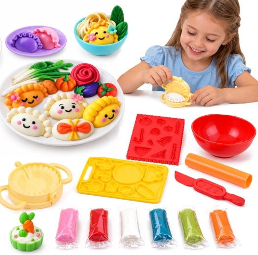Boetseerset voor het maken van deegballetjes