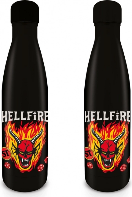 Roestvrijstalen fles Stranger Things Hellfire Club