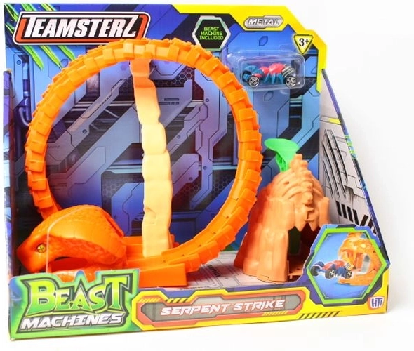 Teamsterz Beast Machines Serpent Strike slangenbaan met autootje