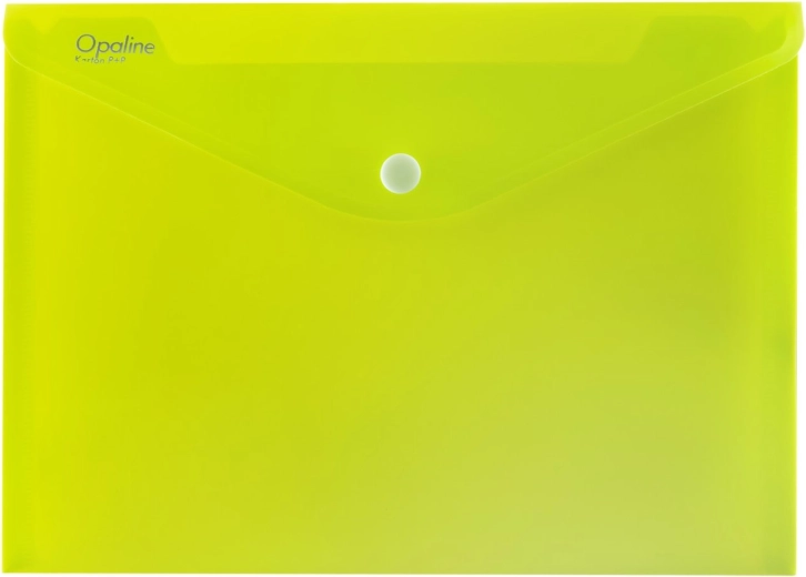 Documentenmap met drukknoop A5 Opaline limegroen