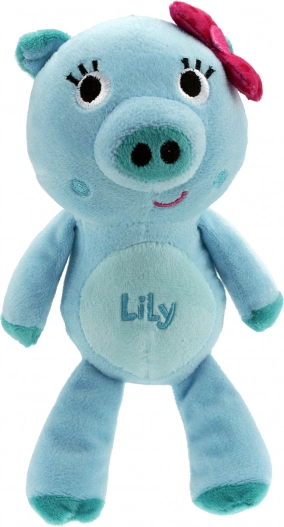 Varkentje Lily pluchen knuffel 17 cm
