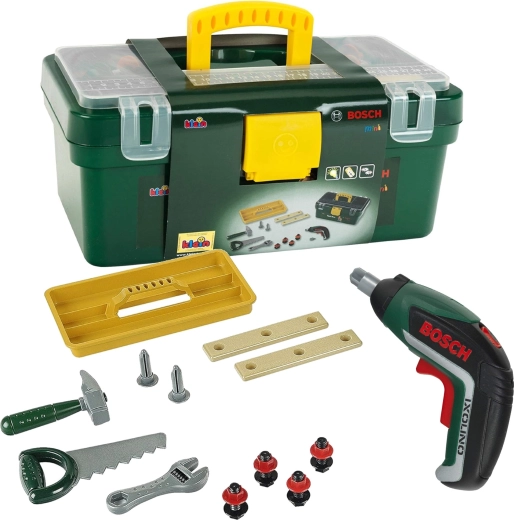 KLEIN koffer met boormachine BOSCH Ixolino II voor kleine klussers