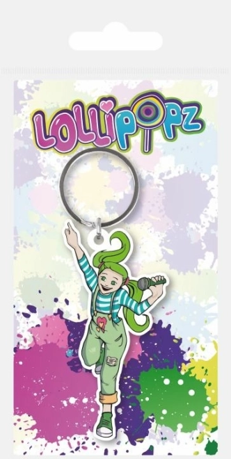 Lollipopz sleutelhanger groen