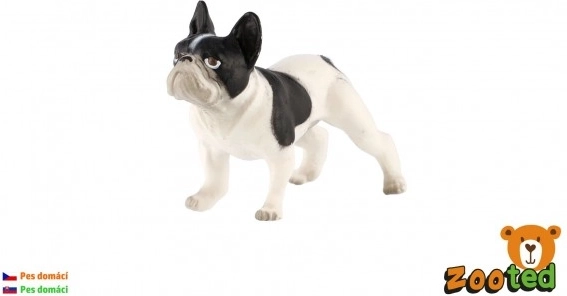 Franse bulldog – kunststof figuurtje 6 cm