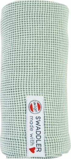 Lodger stoffen luier swaddler ciumbelle 70 × 70 cm peppermint