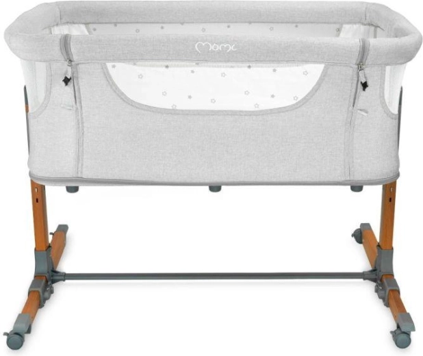 MoMi SMART BED 4-in-1 lichtgrijs