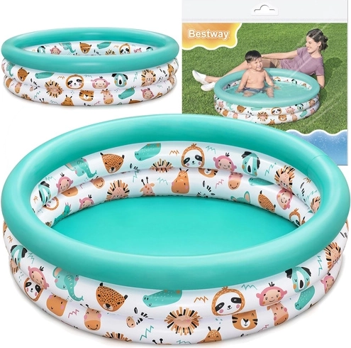 opblaasbaar kinderbad BESTWAY 102 × 25 cm, 101 l
