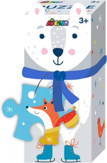 Puzzel 28 stukjes – ijsbeer