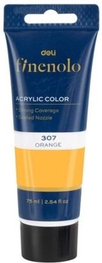 Acrylverf mosterdgeel 75 ml