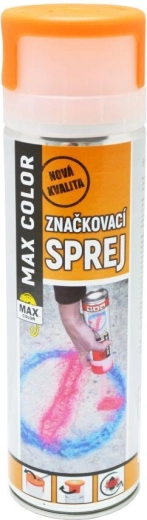 Markeerspray MAX COLOR 500 ml – fluorescerend oranje