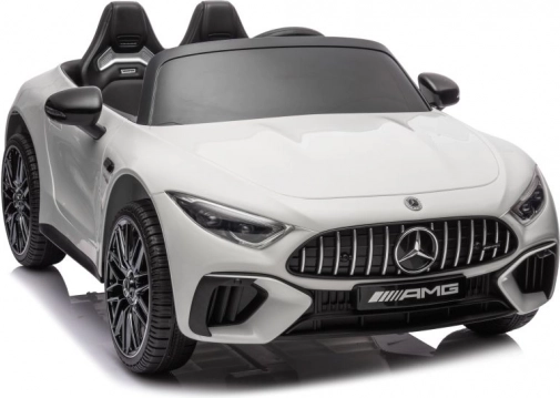 Elektrische kinderauto MERCEDES AMG SL63 wit
