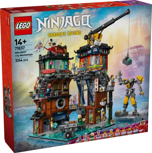 LEGO NINJAGO Werkplaatsen in NINJAGO City