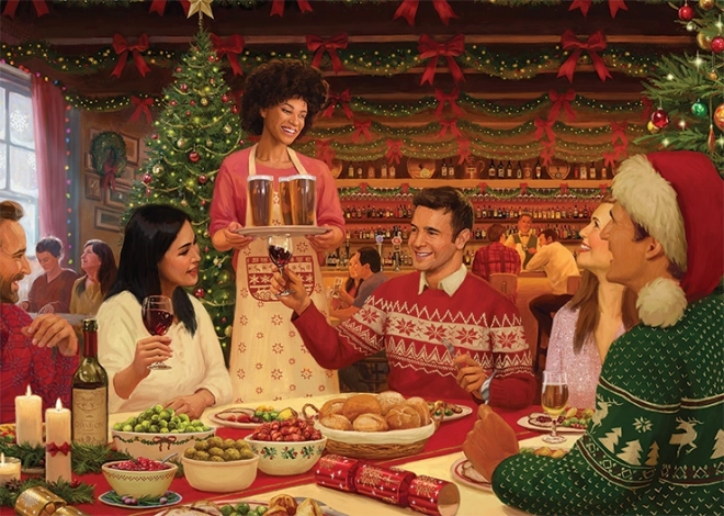 Falcon puzzel Feestelijke maaltijd 500 stukjes