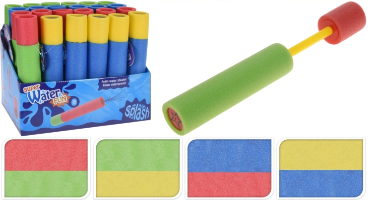 Schuim-waterpistool 26 cm voor kinderen