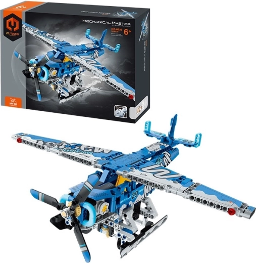 Bouwset watervliegtuig MECHANICAL MASTER 323 onderdelen