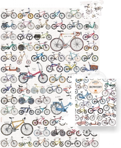 CzuCzu Puzzlove puzzel Fietsen 1000 stukjes