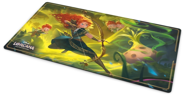 Disney Lorcana set 12 onbekende wildernis speelmat Merida