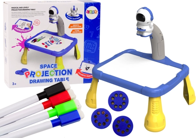 Kindertekenprojector met ruimtethema