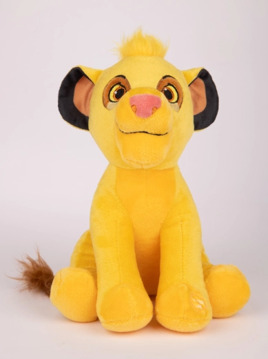 Pluchen leeuw Simba met geluid 20 cm (De Leeuwenkoning)