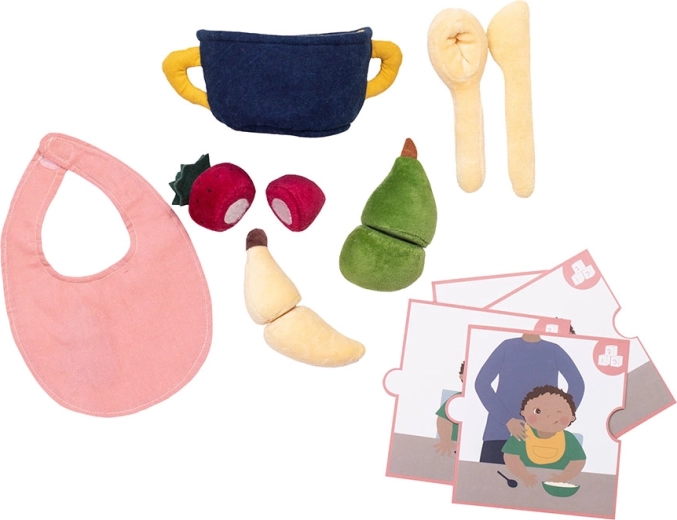 Rubens Barn Baby voedingsset accessoires voor poppen