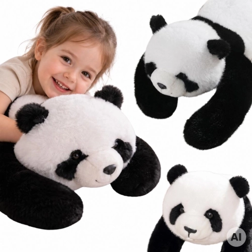 WOOPIE verzwaarde sensorische pluchen panda 2,5 kg