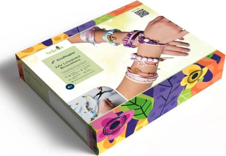 Sekoia Kraftopia set om gelaagde armbanden te maken