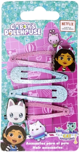 Set haarspeldjes Gabby’s Dollhouse (4 stuks)