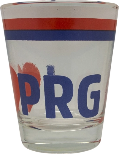 Pop Praag hart glazen