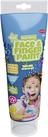 Boti Natural natuurlijke vinger- en gezichtverf blauw 100 ml