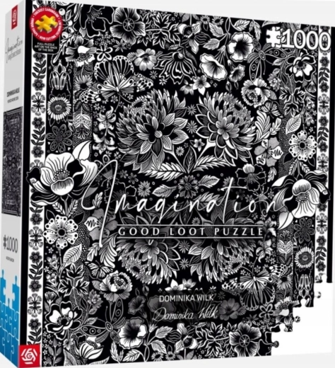 GOOD LOOT Puzzel Imagination: Dominika Wilk – Monochrome Eden 1.000 stukjes