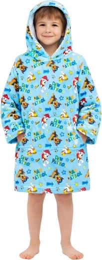 Poncho-fleecebadjas met capuchon Paw Patrol