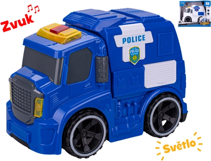 Reddingsvoertuig met licht en geluid 19 cm