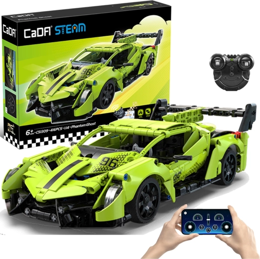 CaDA Steam bouwset RC sportauto Phantom Ghost 1:14 (416 onderdelen)