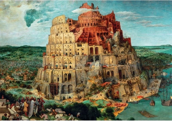 CLEMENTONI puzzel Toren van Babel 1500 stukjes