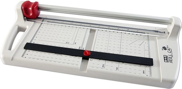 A4 rolsnijder M+R, kunststof, wit