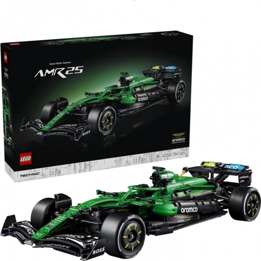 LEGO Technic Aston Martin Aramco AMR25 – F1-bolide