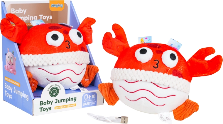 Zachte springende krab