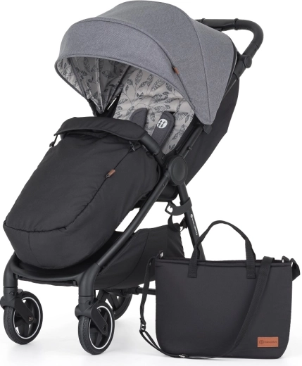 Petite&Mars sportieve kinderwagen Royal3 Black Ultimate Grey
