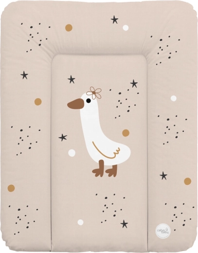 Ceba Baby zachte verschoonmat voor commode Basic Star Duck 50 × 70 cm