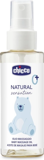 Chicco massageolie Natural Sensation voor baby's 100 ml